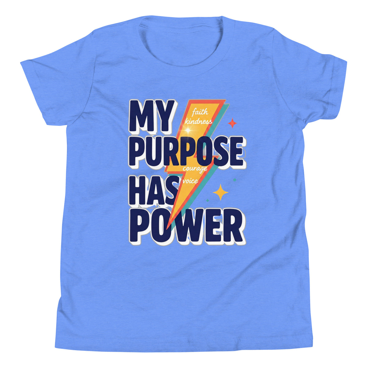 My Purpose Has Power Youth Short Sleeve T-Shirt